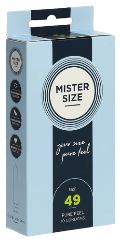 MISTER SIZE 49 Preservativi, confezione da 10 pezzi