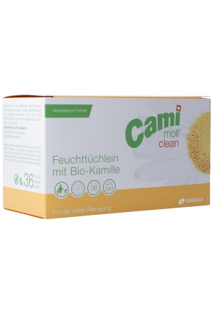 cami moll clean salviette umidificate nuova formula Btl 36 pezzi