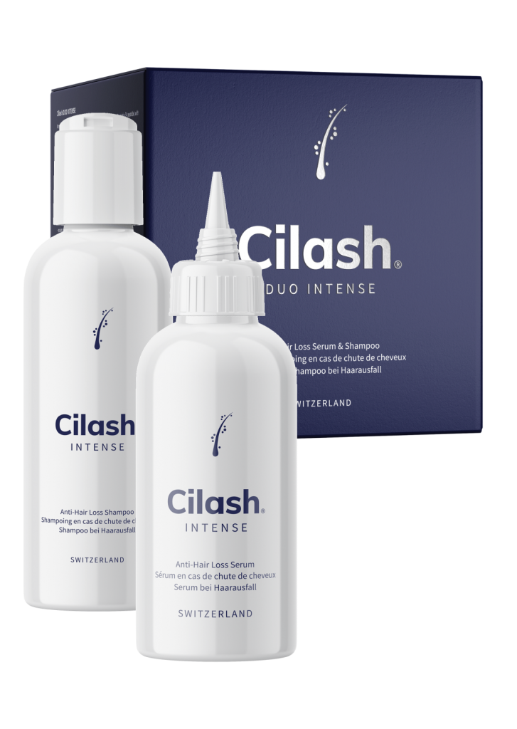 Cilash® INTENSE Siero e Shampoo per la caduta dei capelli DUO