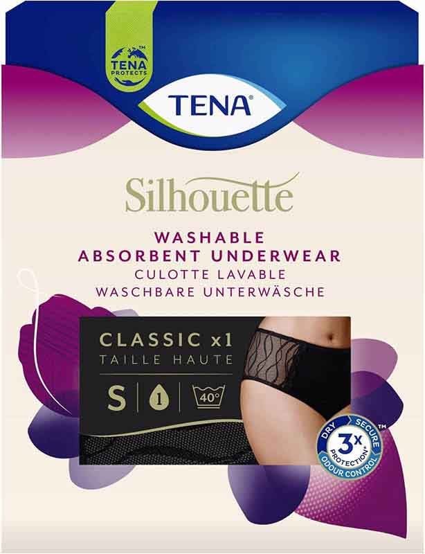 Tena Silhou Class Biancheria intima lavabile S nero