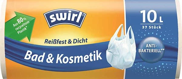 Fodere per bagno Swirl 10l antibatteriche 37 pezzi