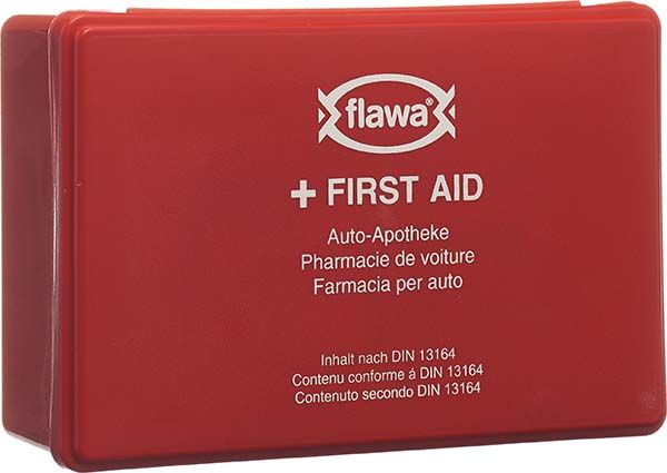 Farmacia per auto Flawa secondo DIN 13164
