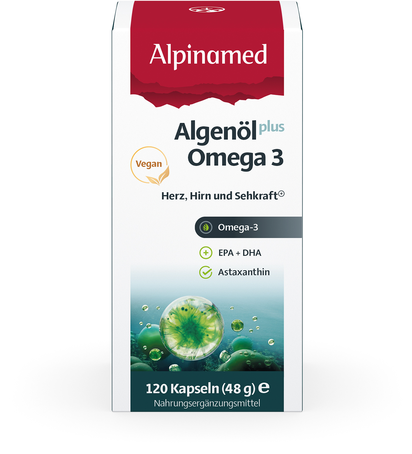 ALPINAMED Olio di alghe più Omega 3 Capsule 120 Capsule