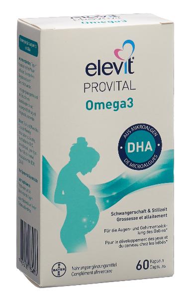 elevit® Provital Omega3 DHA Capsule 60 Capsule