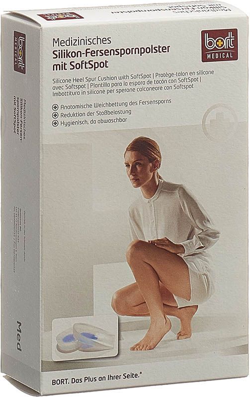 Talloniera in silicone Bort M-41 con SoftSpot 1 paio