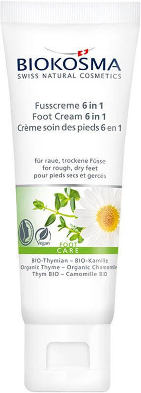 BIOKOSMA Fusscreme 6in1 Thym Kamil BIO Mini 20ml