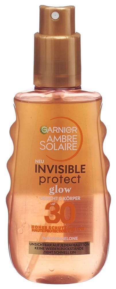 Ambre Solaire Invisible Protect & Glow Spray SPF30 Spr 150ml