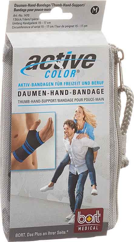 BORT ActiveColor pollice-mano L nero