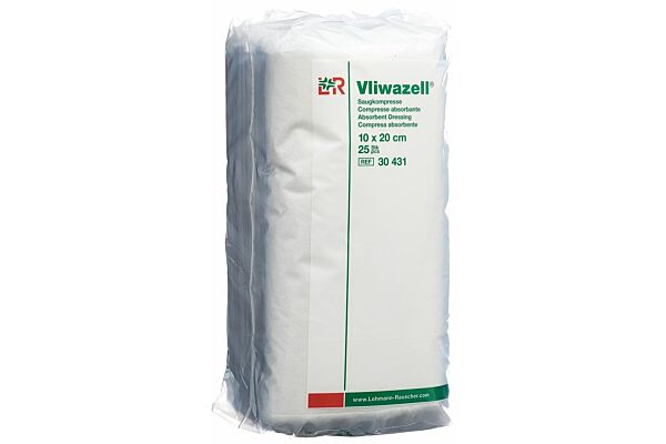 Vliwazell compressa assorbente 10x20cm 25 pezzi