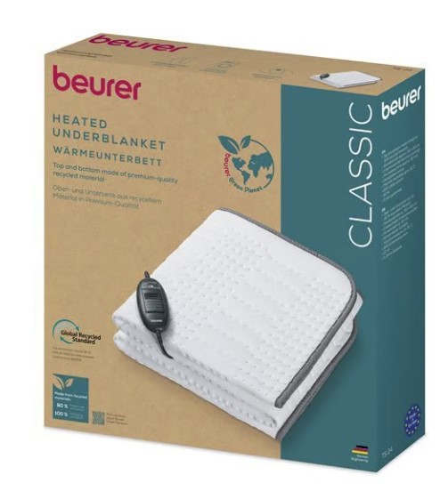 beurer Green Planet sottocoperta riscaldata TS 24
