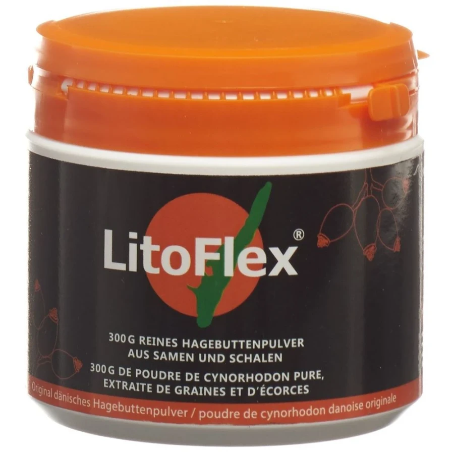 LitoFlex originale polvere di rosa canina danese 300g
