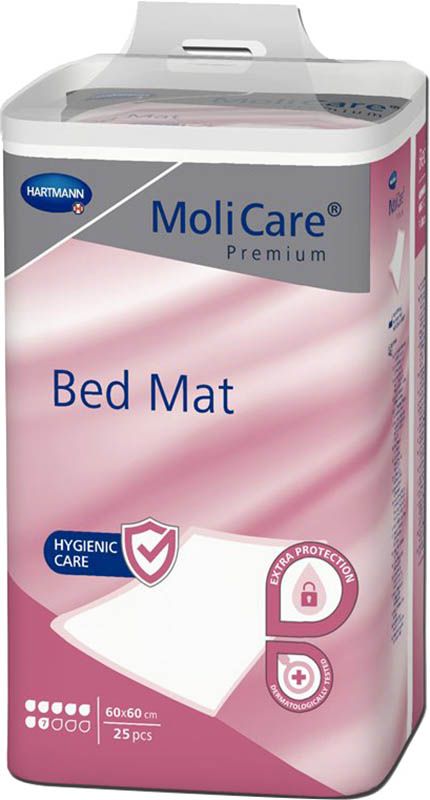MoliCare Tappeto da letto 7 60x60cm 25 pezzi