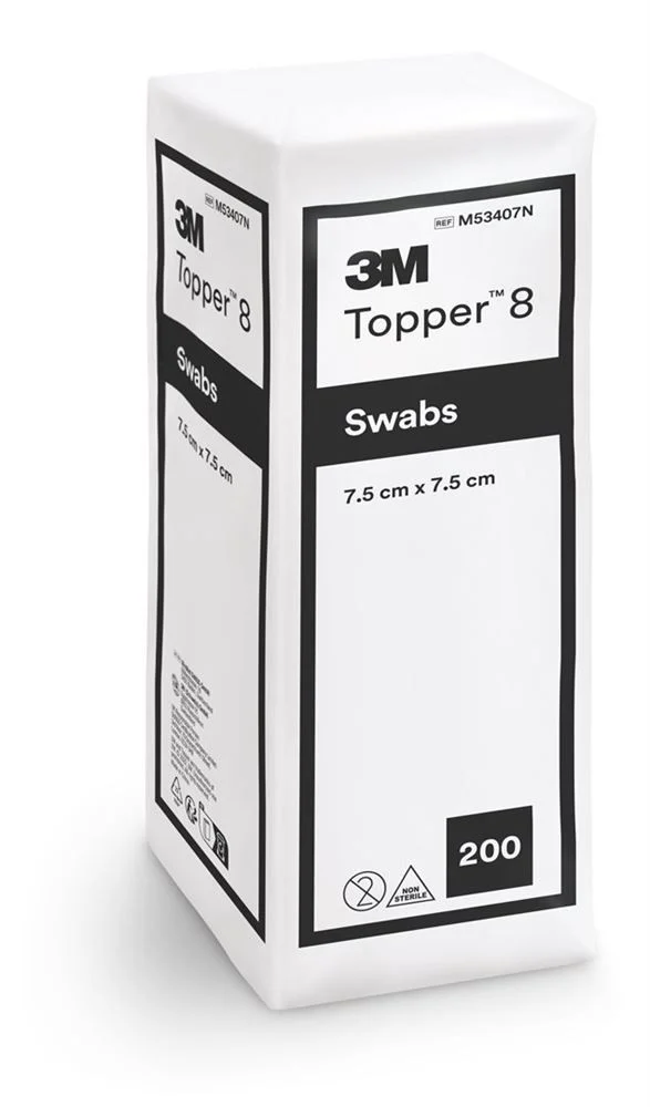 Topper 8 NW Kompr 5x5cm non sterile (n) 200 pezzi