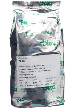 Dixa semi di psillio nero PhEur purificato 1kg
