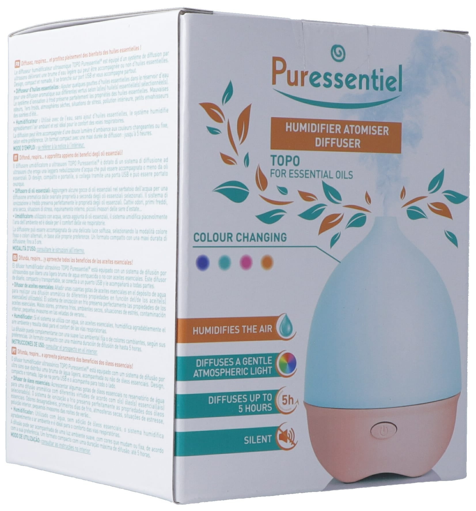 Diffusore a ultrasuoni Puressentiel TOPO