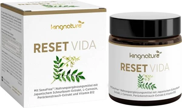 KINGNATURE Reset Vida, capsule, confezione da 60 pezzi