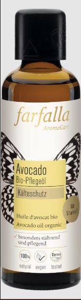 FARFALLA Olio curativo all'avocado biologico 75ml