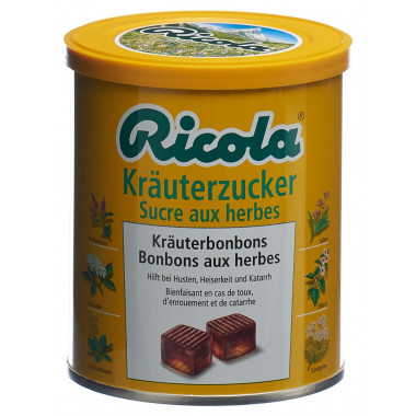 Ricola Zucchero alle erbe Caramelle alle erbe Ds 250g