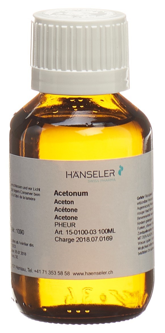 Hänseler Acetonum PhEur 100ml