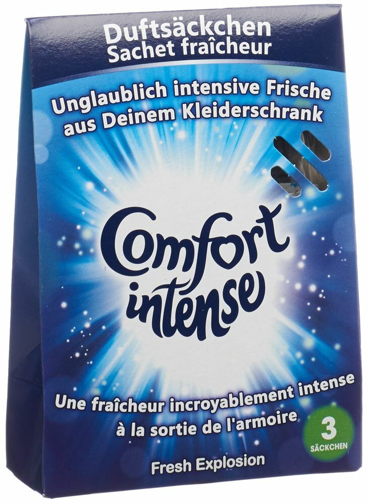 COMFORT bustina di profumo intenso blu 3 pezzi