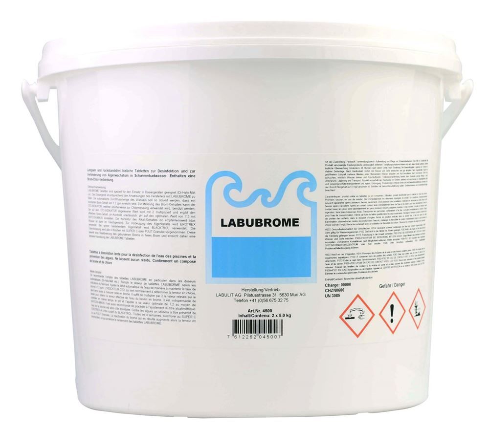 LABUBROME compresse di bromo/cloro 2 x 5 kg