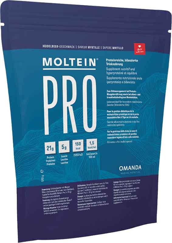 MOLTEIN PRO 1.5 Mirtillo Btl 510g