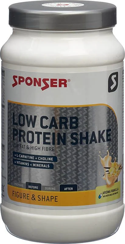 SPONSER® Protein Shake m L-Carnitin Vanilla 550g