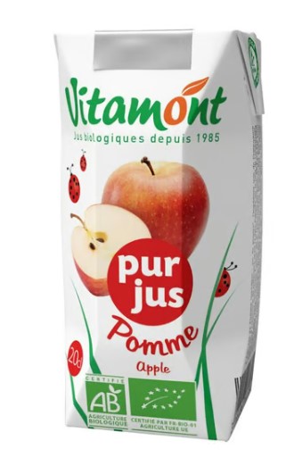 VITAMONT succo di mela puro succo di frutta 200ml