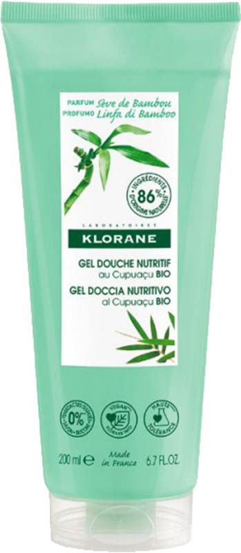 Klorane Gel doccia succo di bambù 200ml