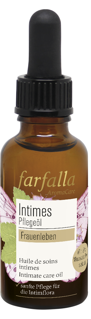 farfalla Olio per la cura intima delle donne Muscatel 30ml