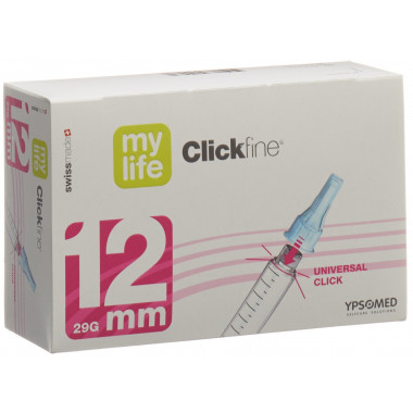 mylife Clickfine Aghi per penna 12mm 29G 100 pezzi
