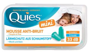 Schiuma antirumore Quies MINI 6 pezzi