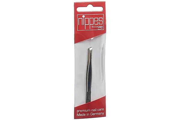 Pinzette Nippes 8cm angolate nichelate