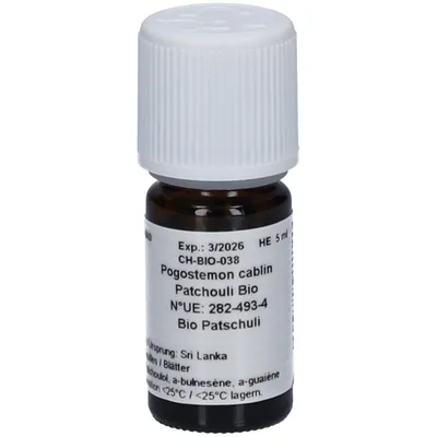 AromaSan patchouli etere/olio organico 5ml