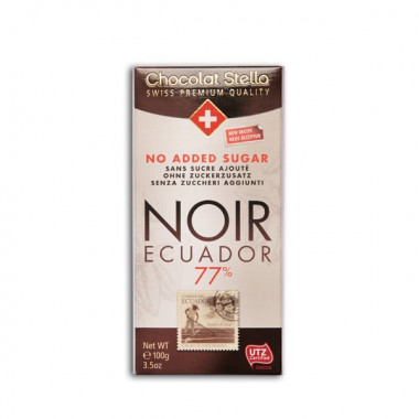 Stella Chocolate Noir 77% Ecuador 100g