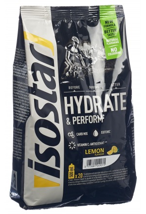Isostar Hydrate & Perform Polvere al limone 800g