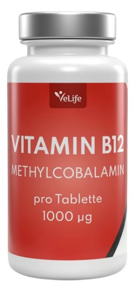 VELIFE Vitamina B12 Tabl 1000 mcg Ds 180 pezzi
