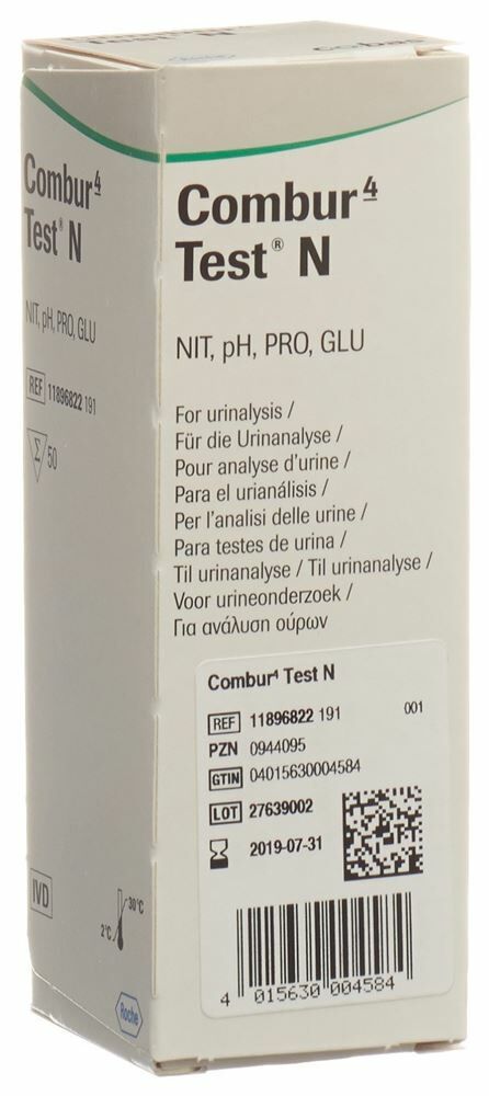 Combur 4 Test N Strips 50 pezzi