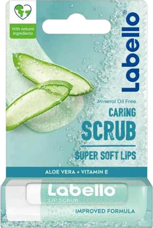 LABELLO Scrub labbra curativo all'aloe vera Stick 4,8 g