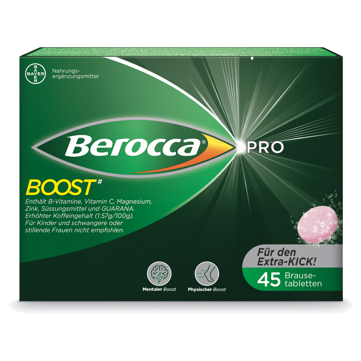 Berocca® Pro Boost compresse effervescenti 45 pezzi