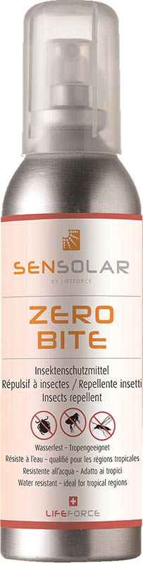 Sensolar Zero Bite repellente per zanzare e zecche 100ml