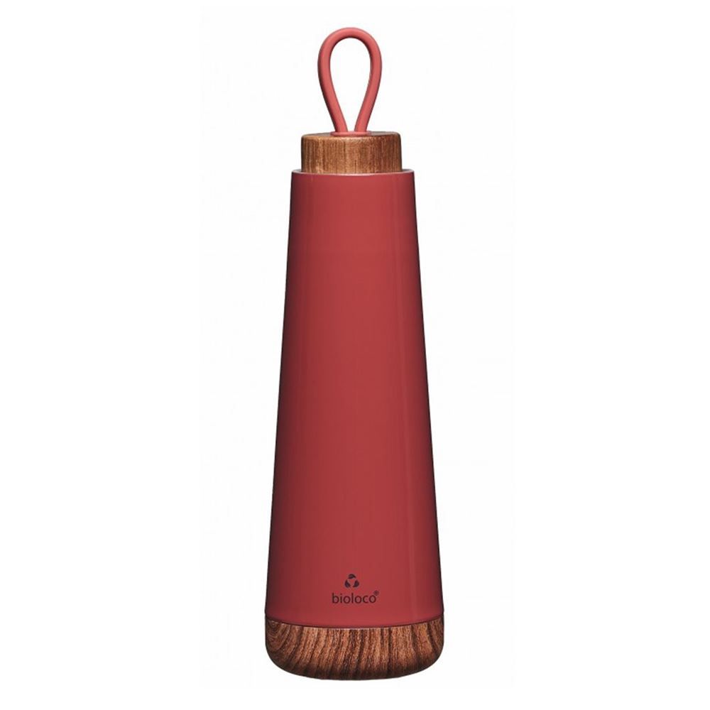 ERBORISTERIA Bottiglia termica Biologo Loop 500ml Rosso mattone