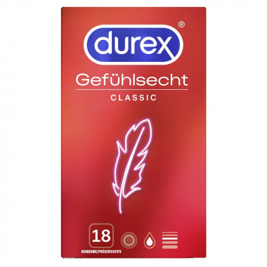 Preservativo Durex Sensitive Classic 18 pezzi