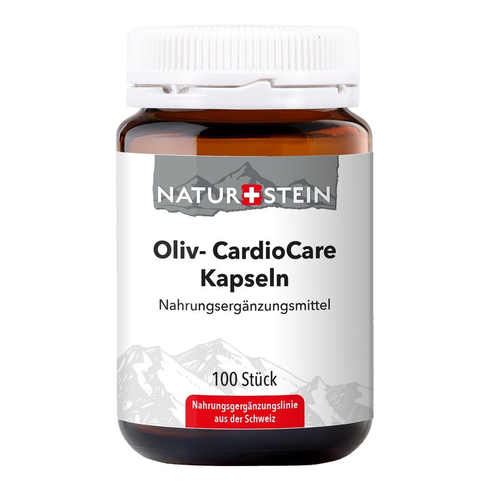 Olivo naturale - Capsule CardioCare in vetro 100 pezzi