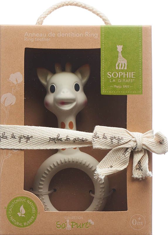 Anello per la dentizione Sophie la girafe