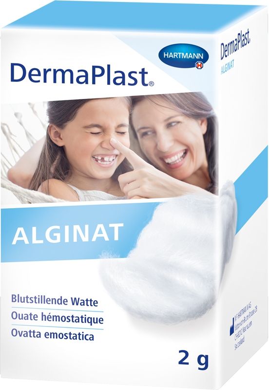 Vasetto di cotone emostatico DermaPlast® Alginato 2g