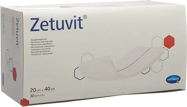 Zetuvit benda assorbente 20x40cm 30 pezzi
