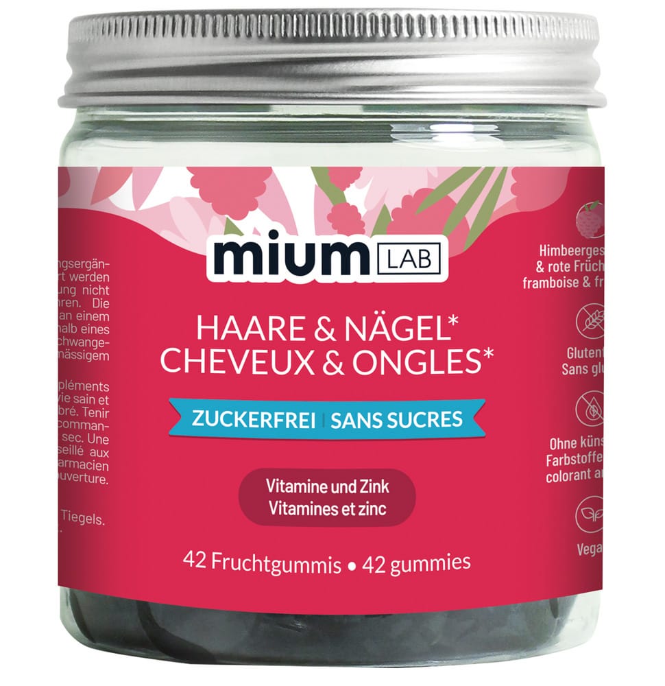 MIUMLAB Gomme per capelli e unghie Ds 42 pezzi