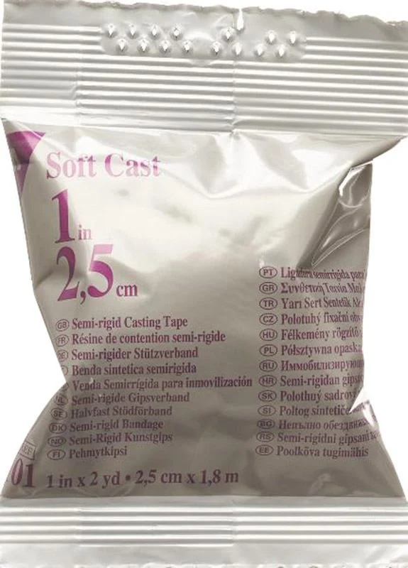 3M Scotchcast Softcast 2,5 cmx1,8 m bianco
