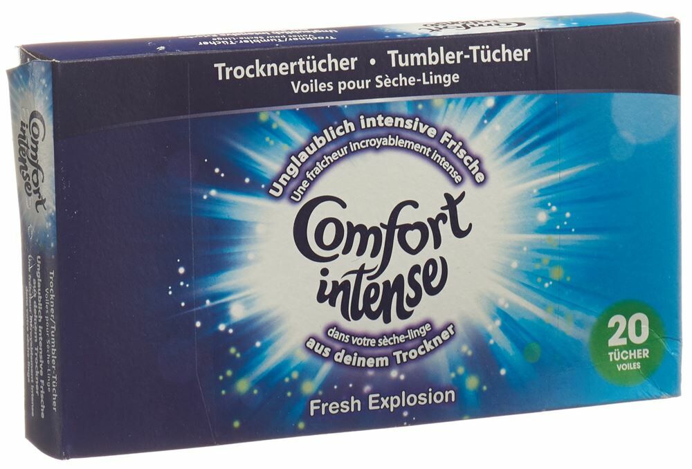 COMFORT Tumbler Tüchlein blau 20 Stück